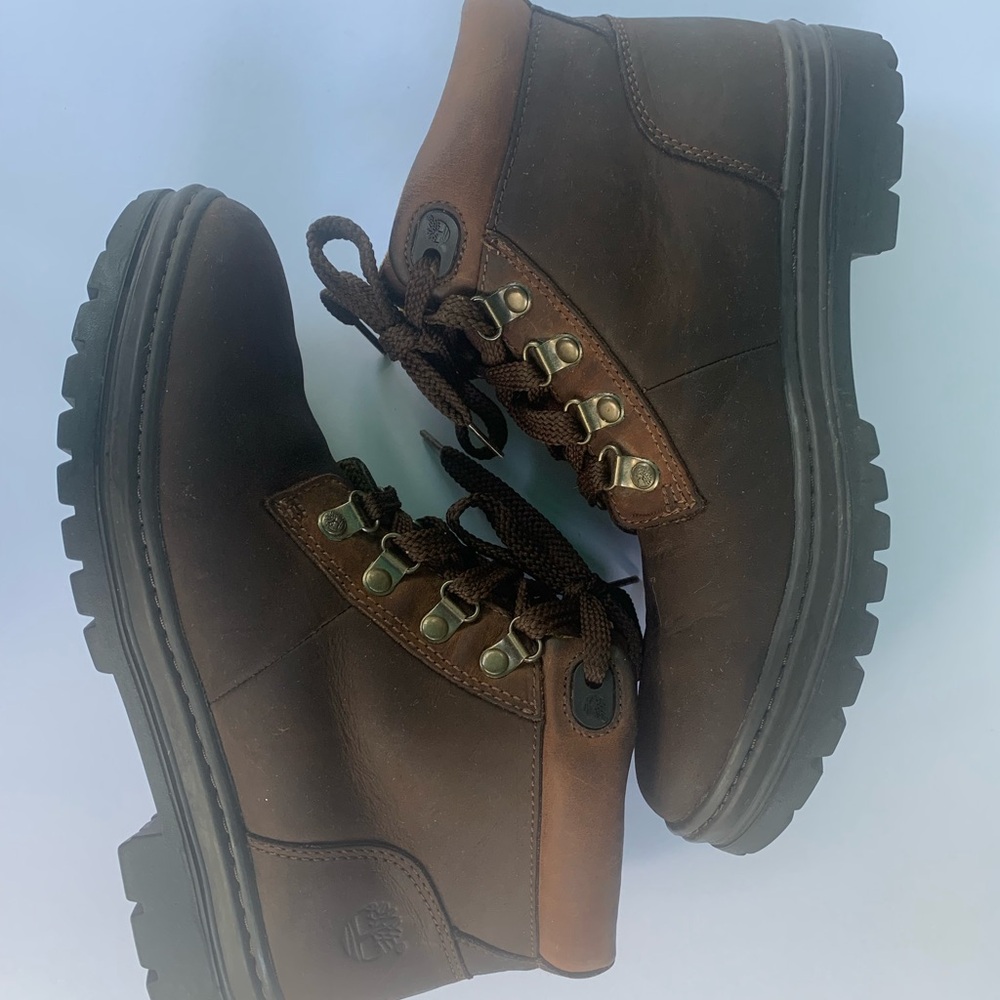 Timberland Men's Dark Brown Hiking Boots